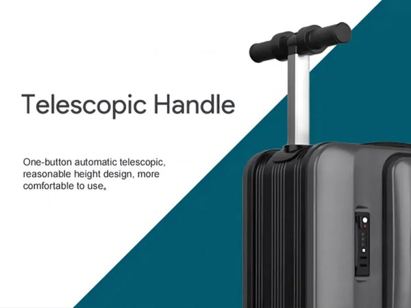 More Convenient for Hidden Integrated Telescopic Pull Rod and Handling Bar